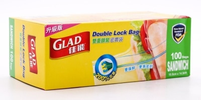 GLADLOCK Glad-lock Sandwich Bags 100s