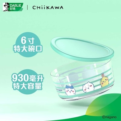 DARLIE 好來 雙重薄荷清新防護2合1漱口水成分牙膏100g X2 送chiikawa碗(款式隨機) image