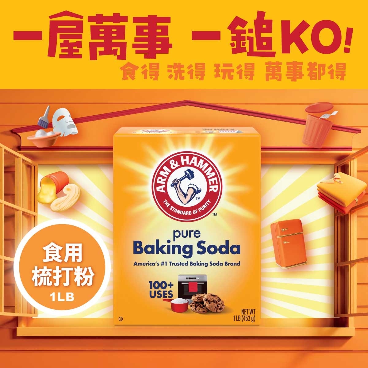 ARM & HAMMER Baking Soda(all Purpose)