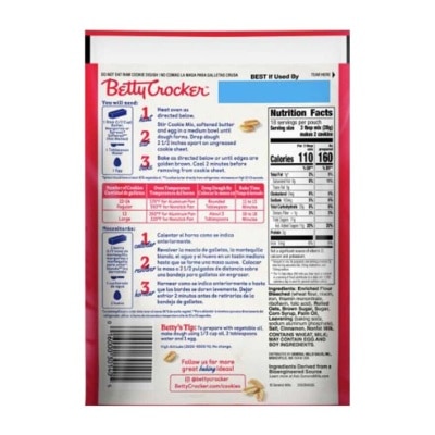 BETTY CROCKER Cookie Mix Oatmeal Choco Chip