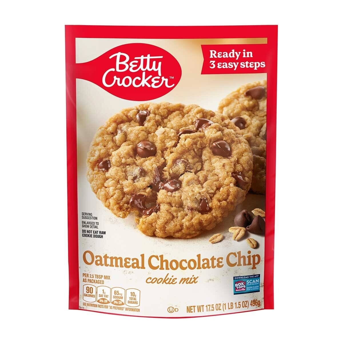 BETTY CROCKER Cookie Mix Oatmeal Choco Chip