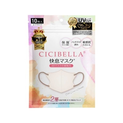 CICIBELLA Cicibella 6d快息玻尿酸口罩10件 蕾絲x巧克力 image