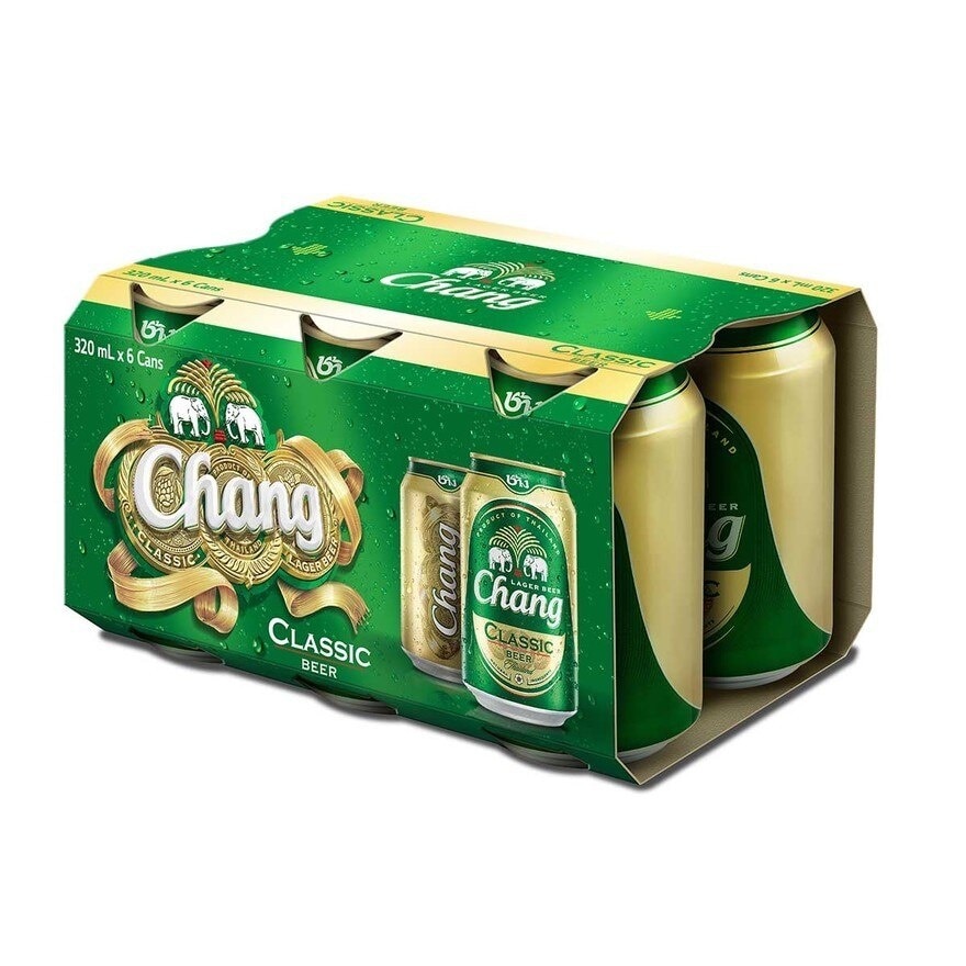 Chang 泰象啤酒6罐裝