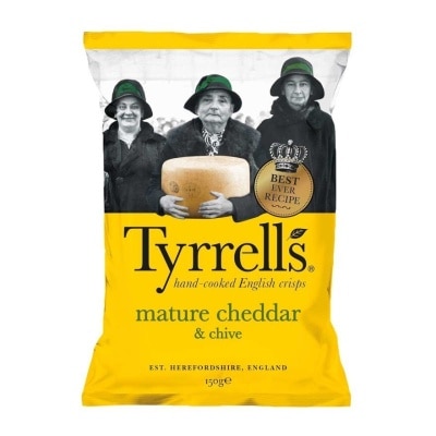 TYRRELLS 芝士香草味薯片