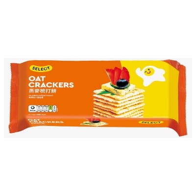 SELECT佳之選 燕麥梳打餅 (新舊包裝隨機發貨)