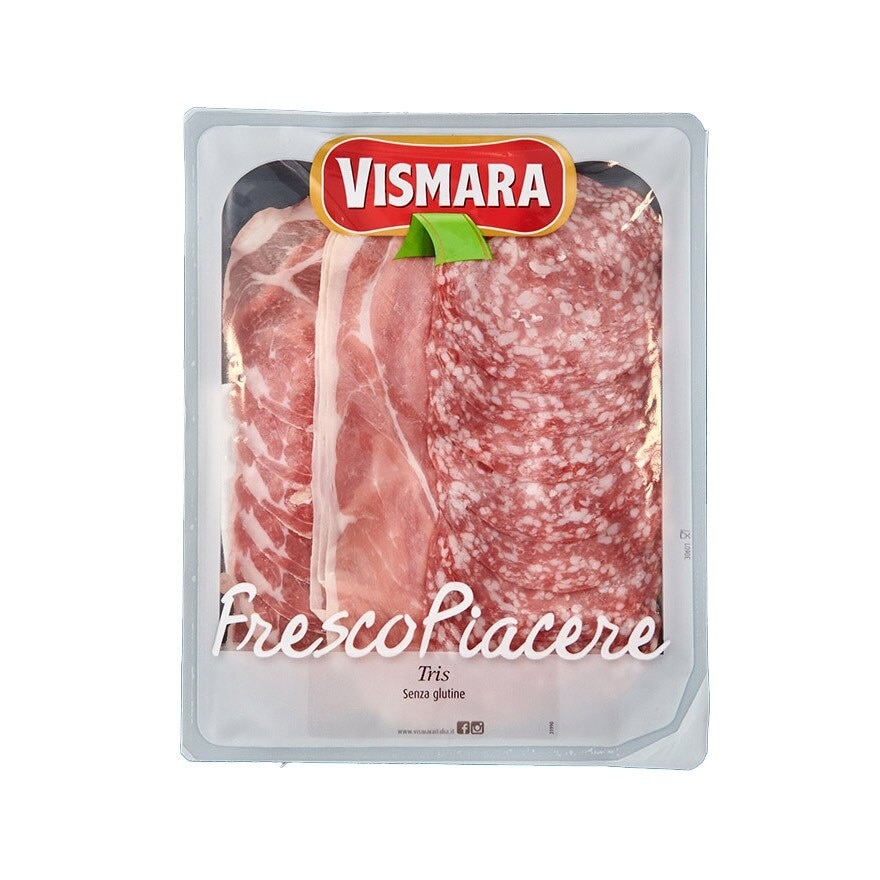 VISMARA Tris (cured Ham, Coppa, Salami) Sliced