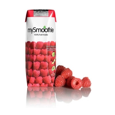MYSMOOTHIE - 100 Percent Fruit Raspberry
