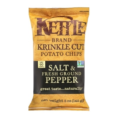 KETTLE CHIPS 美國天然手製波浪薯片 - 黑椒味