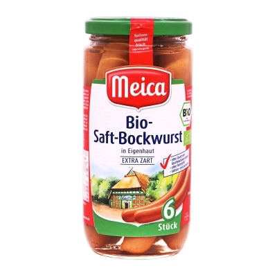 MEICA Organic Bockwurst Sausage 6's