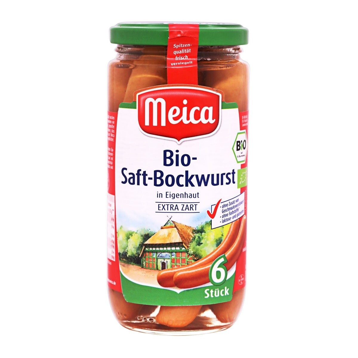 MEICA Organic Bockwurst Sausage 6's