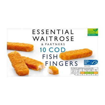 WAITROSE 鱈魚魚手指 [英國](急凍 18°C) image