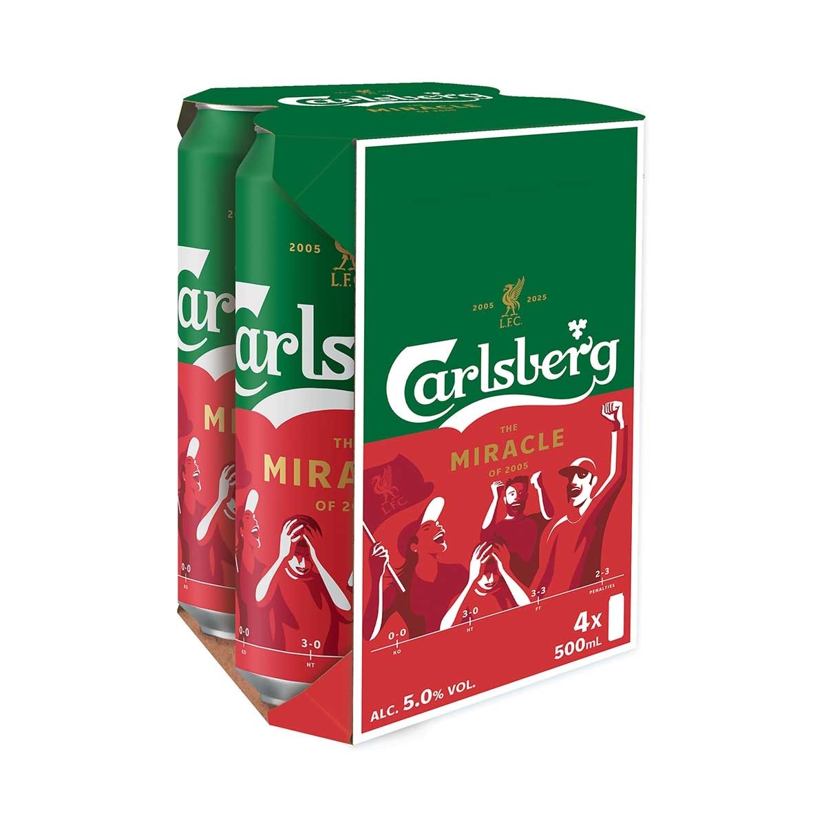 CARLSBERG Beer 4's King Can