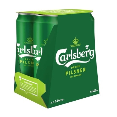 CARLSBERG 4's King Can Beer