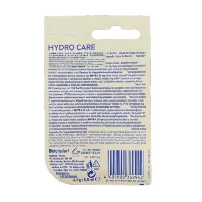 NIVEA Nivea Hydro Care Lips4.8g