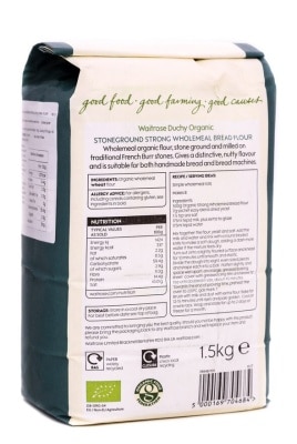 WAITROSE DUCHY Organic Strong Wholemeal Flour