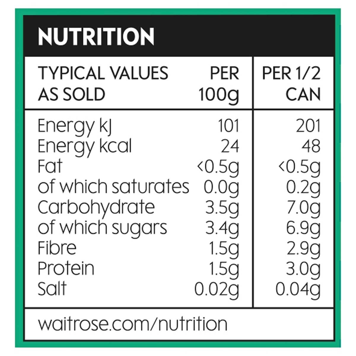 WAITROSE 有機切粒番茄 image