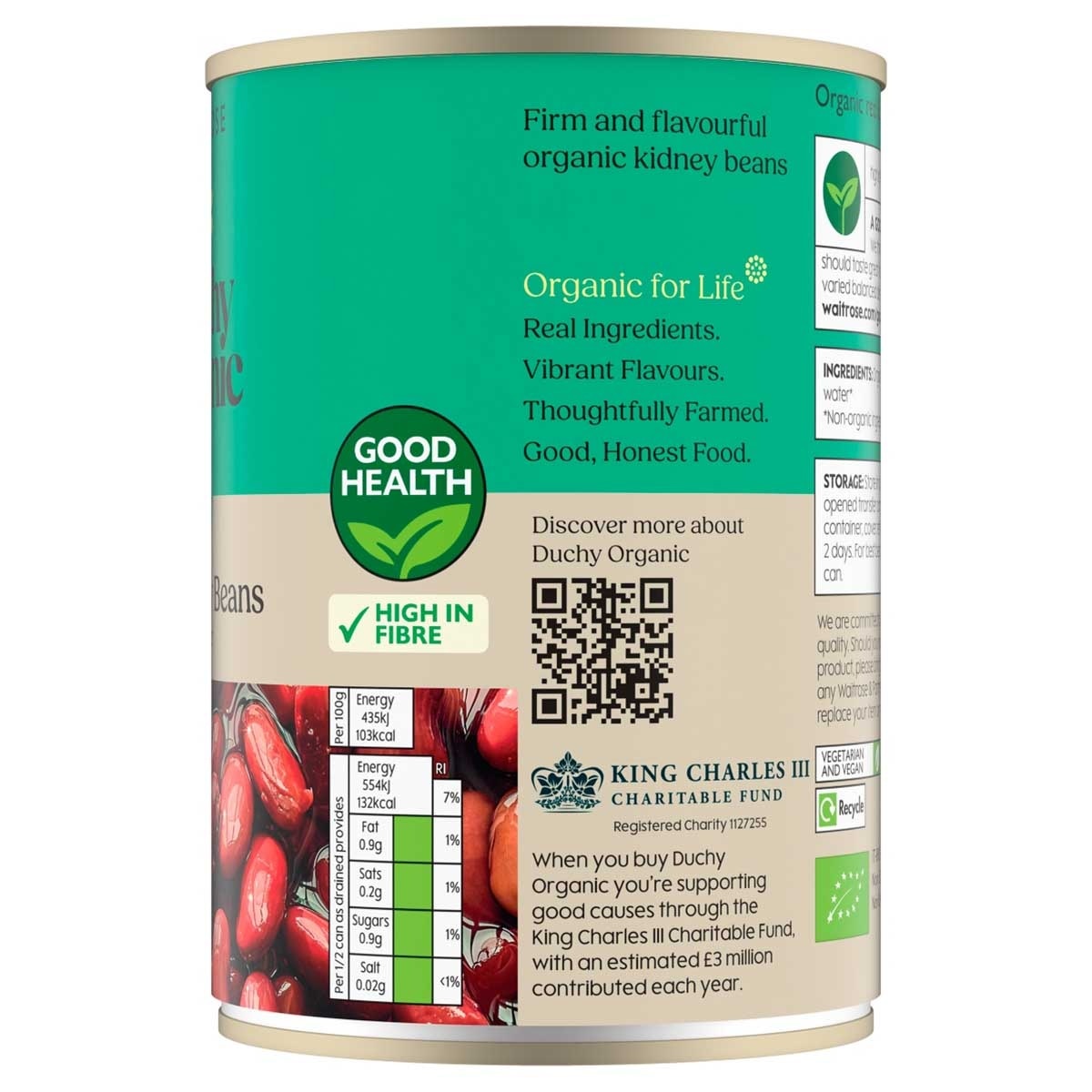WAITROSE 有機紅腰豆 image