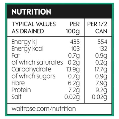 WAITROSE 有機紅腰豆 image