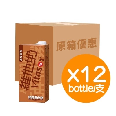 VITASOY Malted Soya Bean Milk 1l (case)