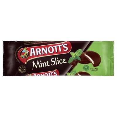 ARNOTT'S Mint Slice Chocolate Biscuits