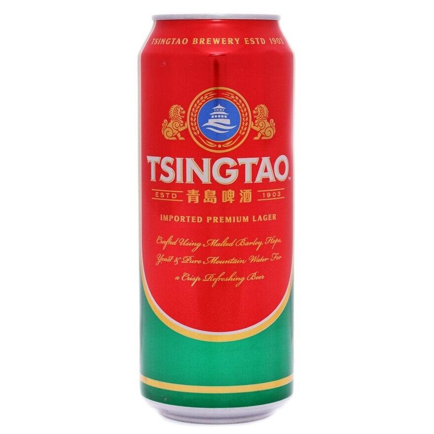 Tsingtao 大罐裝５００ＭＬ單罐