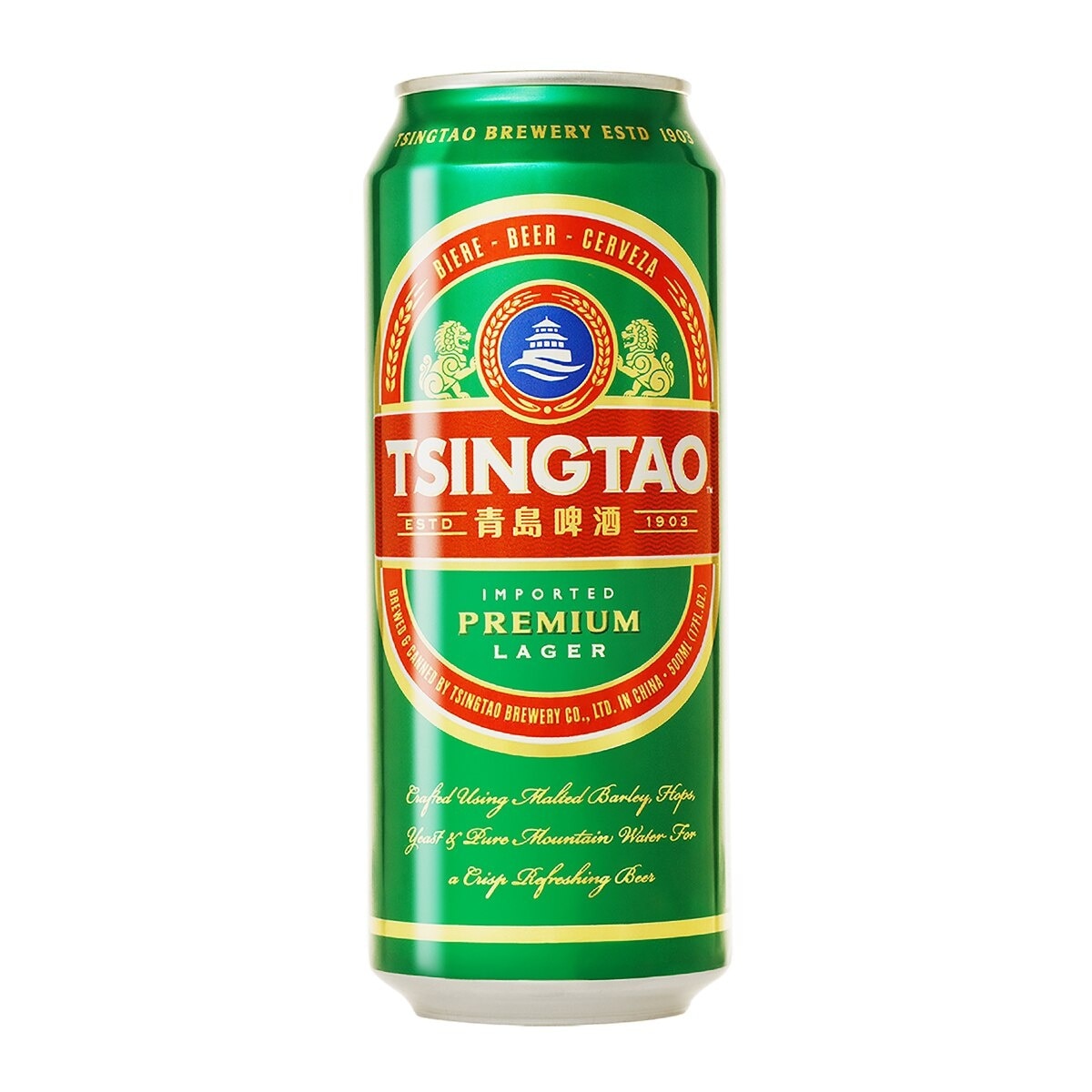 Tsingtao 大罐裝５００ＭＬ單罐