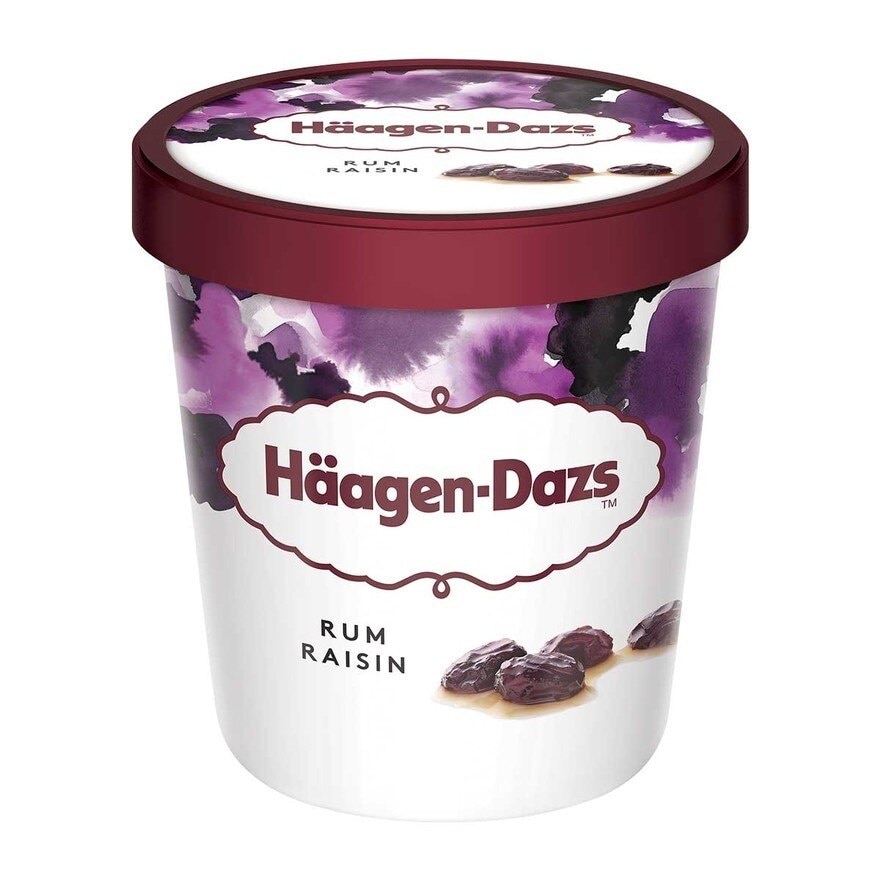 HAAGEN-DAZS Rum Raisin Ice Cream [france](frozen -18°c)