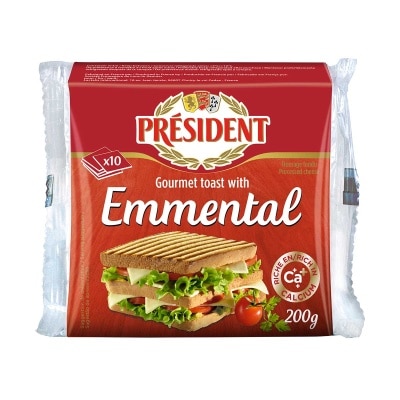 獨立包裝艾民頓芝士片(冷凍 0-4°c)