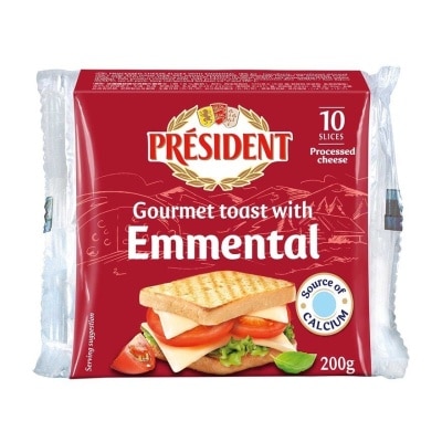 PRESIDENT Toast (emmental) Cheese Slices