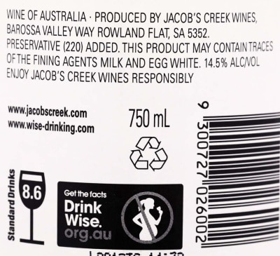 JACOB'S CREEK Reserve Shiraz