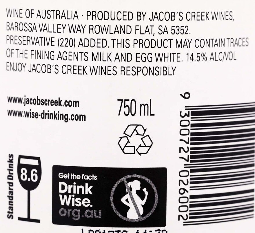 JACOB'S CREEK Reserve Shiraz