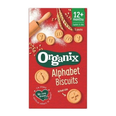 ORGANIX Organic Alphabet Biscuits 12m+