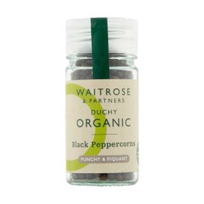 WAITROSE DUCHY 有機乾黑胡椒