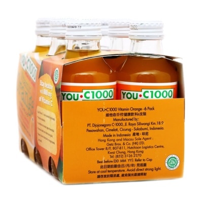 YOU C1000 Vitamin Orange 6's Pack