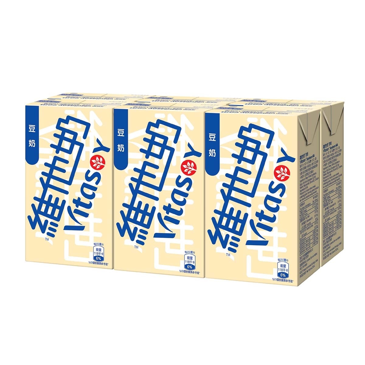 VITASOY Vitasoy Soya Bean Milk 250ml*6