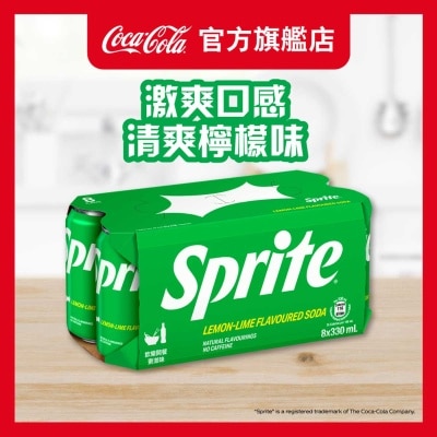 SPRITE Sprite Lemon-lime Flavoured Soda 8p