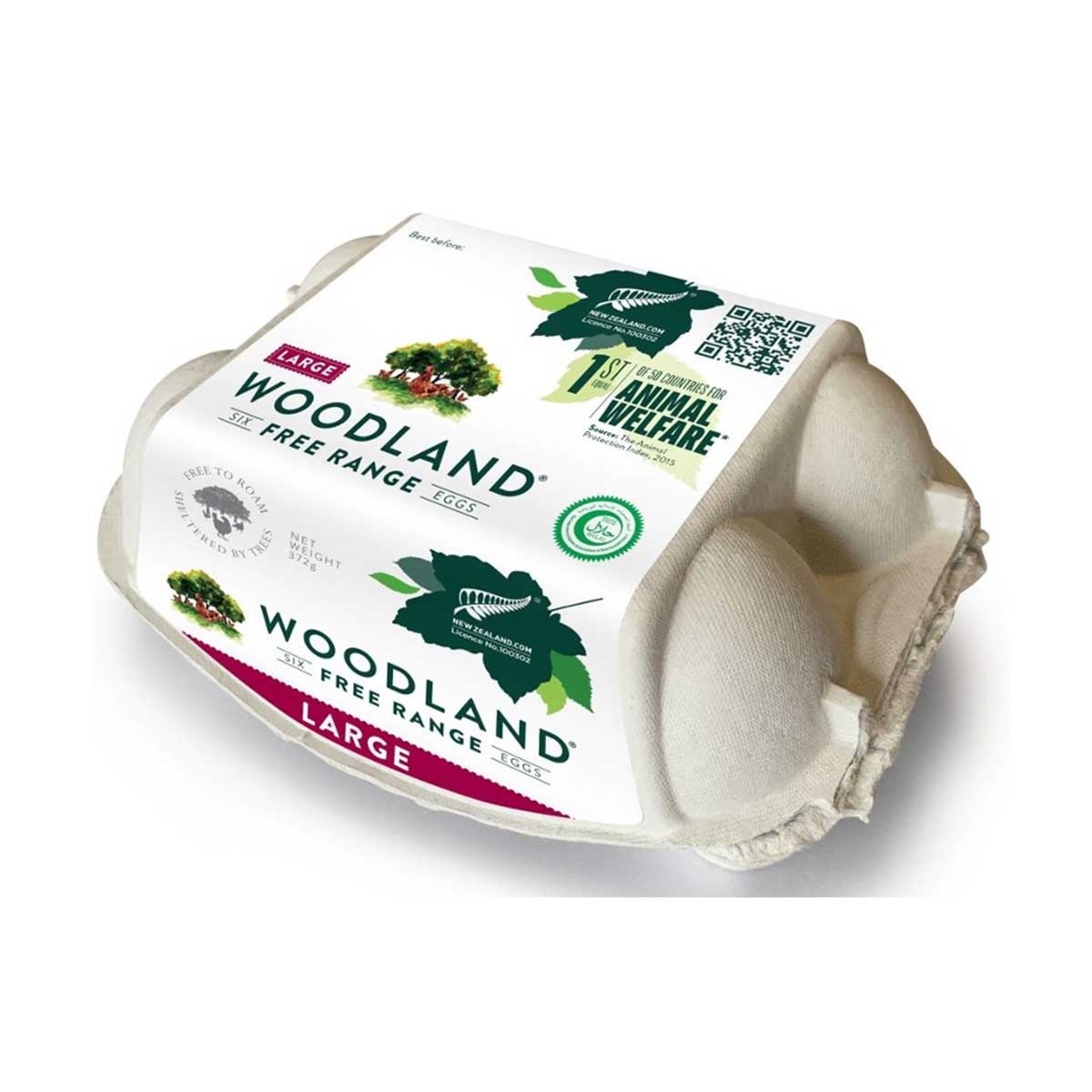 WOODLAND 走地雞蛋[紐西蘭](冷凍 0-4°c)