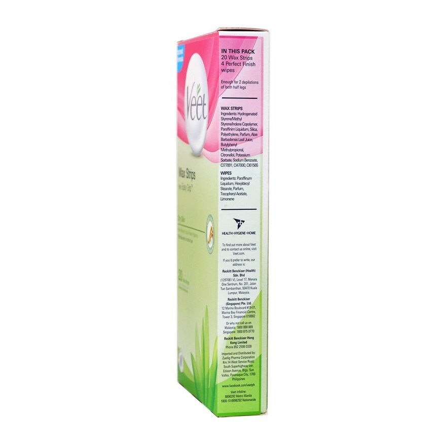 VEET Wax Strips With Easy Grip (dry Skin)