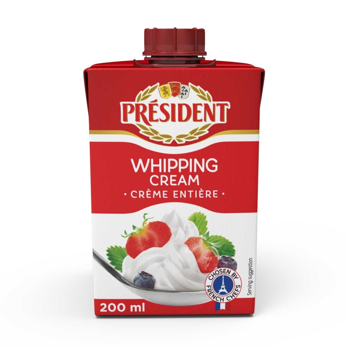 PRESIDENT Uht Cream (s) [france](chilled 0-4°c)