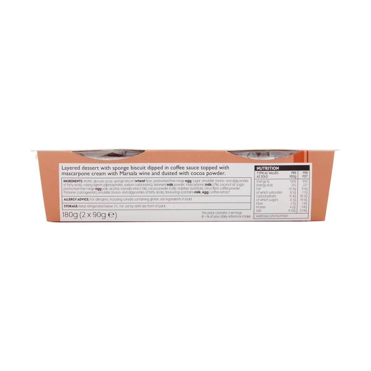 WAITROSE Italian Tiramisu  [ Italy](chilled 0-4°c)