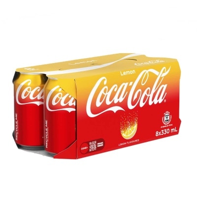 COCA-COLA "coca-cola" Lemon (lemon Flavoured)