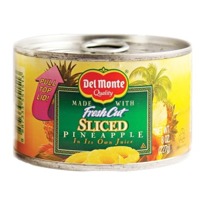 DEL MONTE Del Monte Sliced Pineapple In Own Juice (s)