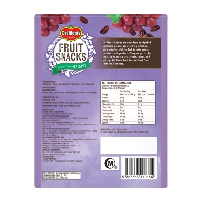 DEL MONTE Raisins Zipper Bag image