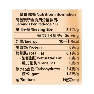 NIN JIOM Nin Jiom Herbal Candy Tangerine Lemon 20g image