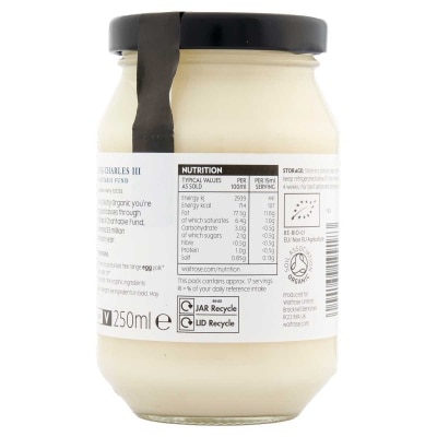 WAITROSE 有機蛋黃醬 image