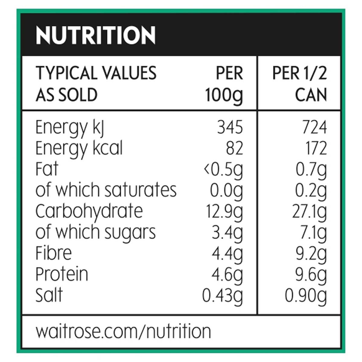 WAITROSE 有機焗豆 image