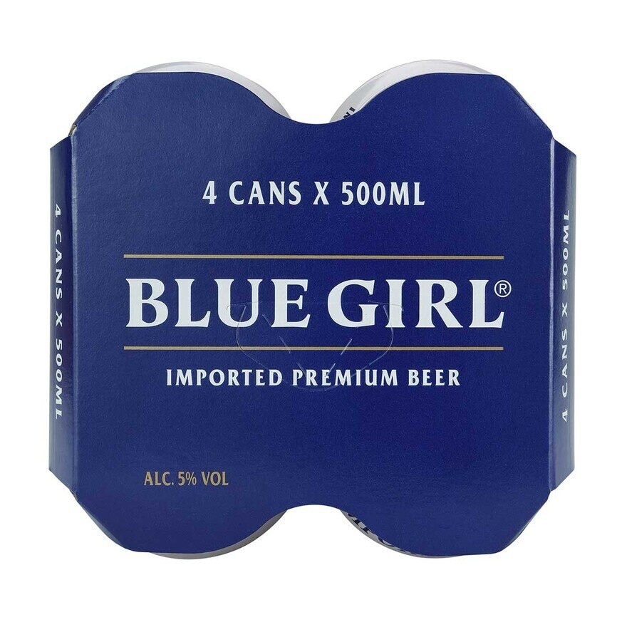 Blue Girl Beer King 4 Can