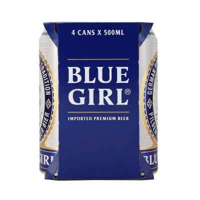 Blue Girl Beer King 4 Can