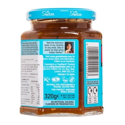 GEETA'S Chutney-premium Mango