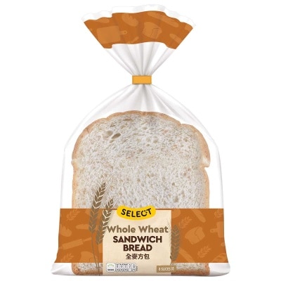 SELECT Whole Wheat Sandwich Bread 8s image